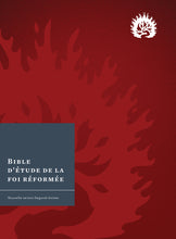 Load image into Gallery viewer, Segond révisée "La Colombe", Bible d'étude de la foi réformée, French Edition — Hardcover Crimson
