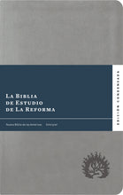 Load image into Gallery viewer, La Biblia de Estudio de La Reforma, Edición Condensada, Spanish Edition — Leather-Like, Light Gray
