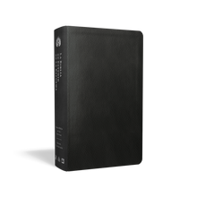 Load image into Gallery viewer, La Biblia de Estudio de La Reforma, Edición Condensada, Spanish Edition — Premium Leather, Black
