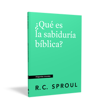 Load image into Gallery viewer, What is Biblical Wisdom? — Paperback (Spanish)
