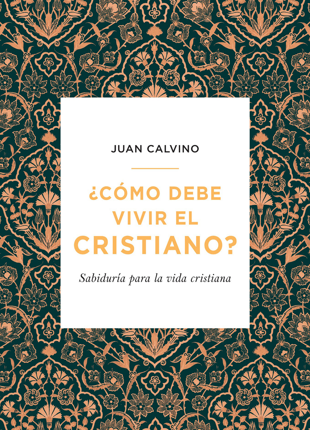 A Little Book on the Christian Life, damask cover — Paperback (Spanish)
