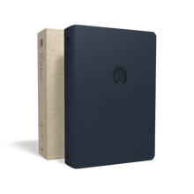 Load image into Gallery viewer, ESV Reformation Study Bible — Leather-Like Navy
