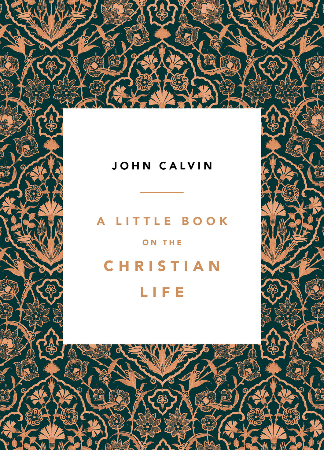 A Little Book on the Christian Life, damask cover — Paperback